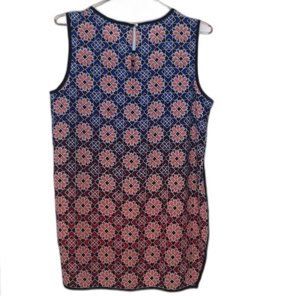 Vince Camuto Geo Print Bright Sleeveless Blouse New Condition Small 19A - Picture 7 of 9